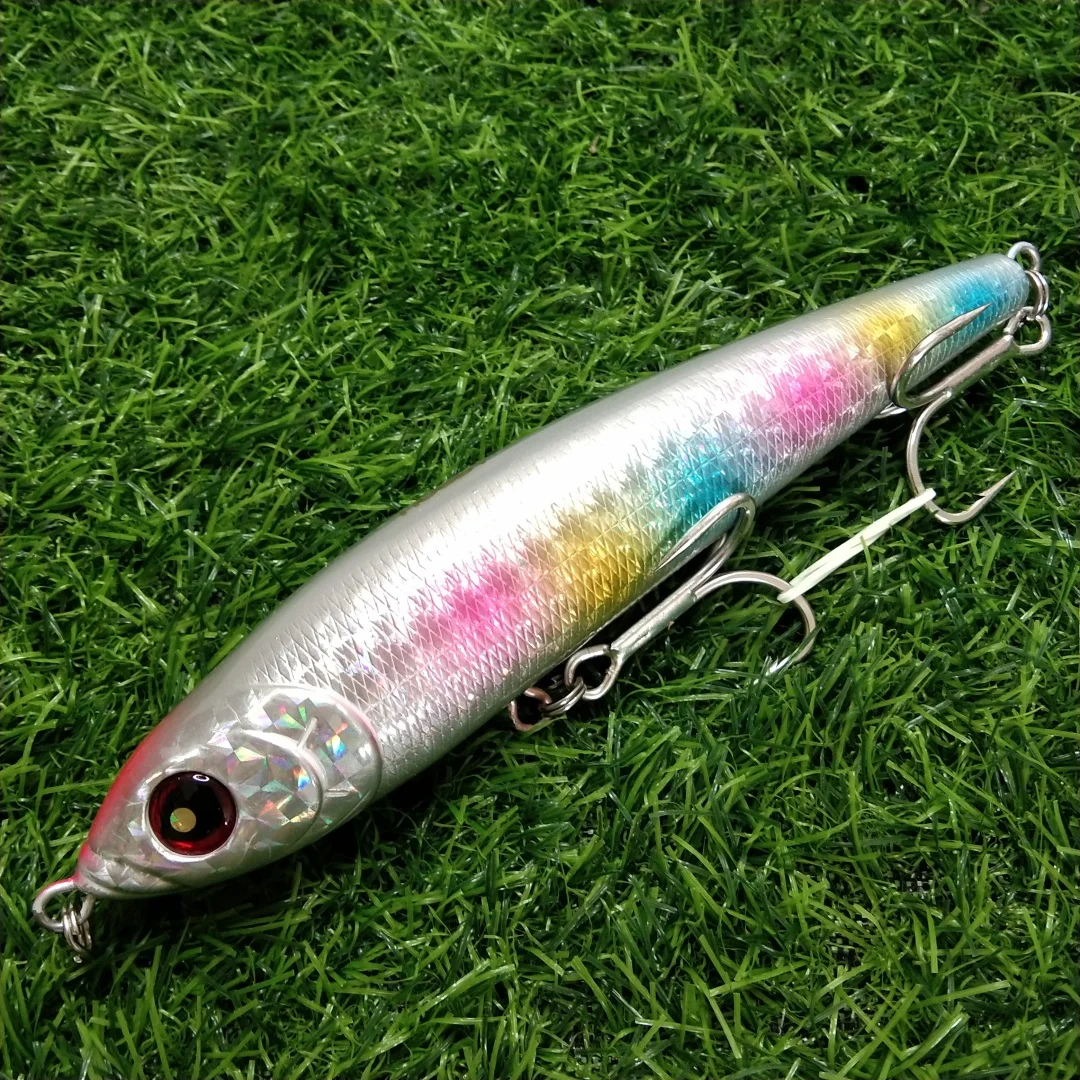 

Noeby 2pcs 180mm 145g Pencil Lure Pike Bait Sinking Pencil Bait Bass Artificial Fishing Lures Fishing Supplies New Fishing Goods
