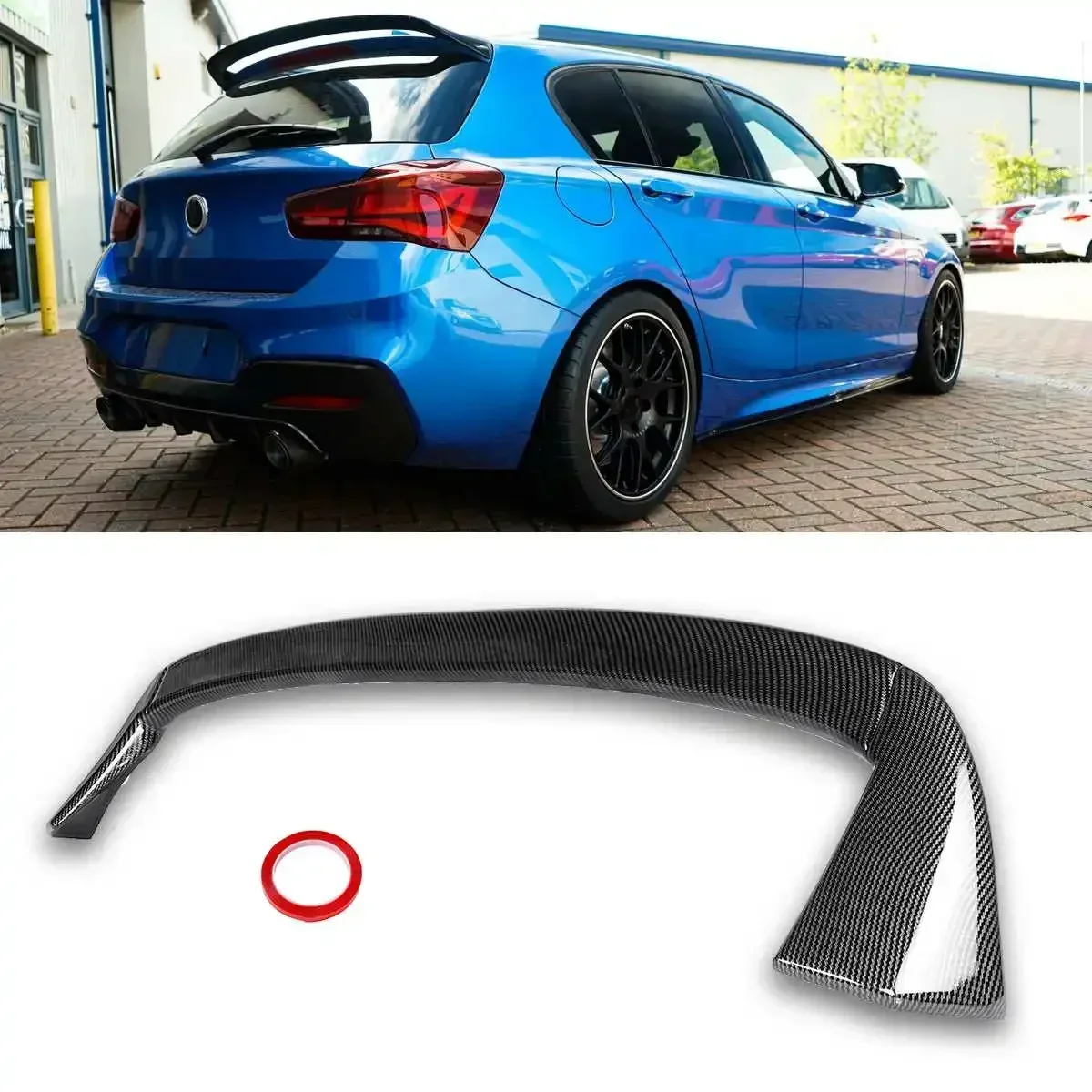Car Rear Trunk Boot Spoiler Wing Lip For BMW F20 F21 116i 118i 120i 125i M135i M140i 3Dr 5Dr Hatchback Car Tail Wing Spoiler