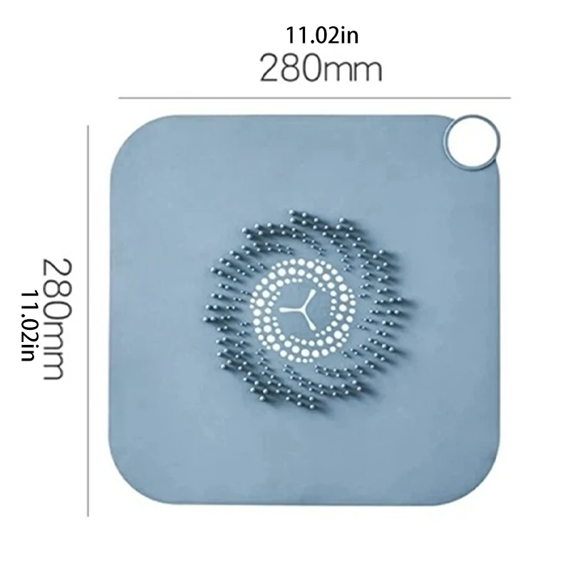 Bathroom Floor Drain Hair Catcher Stoppers Plug Sink Strainer Anti-blocking Washbasin Drain Cover Filters Trap Shower Supplies