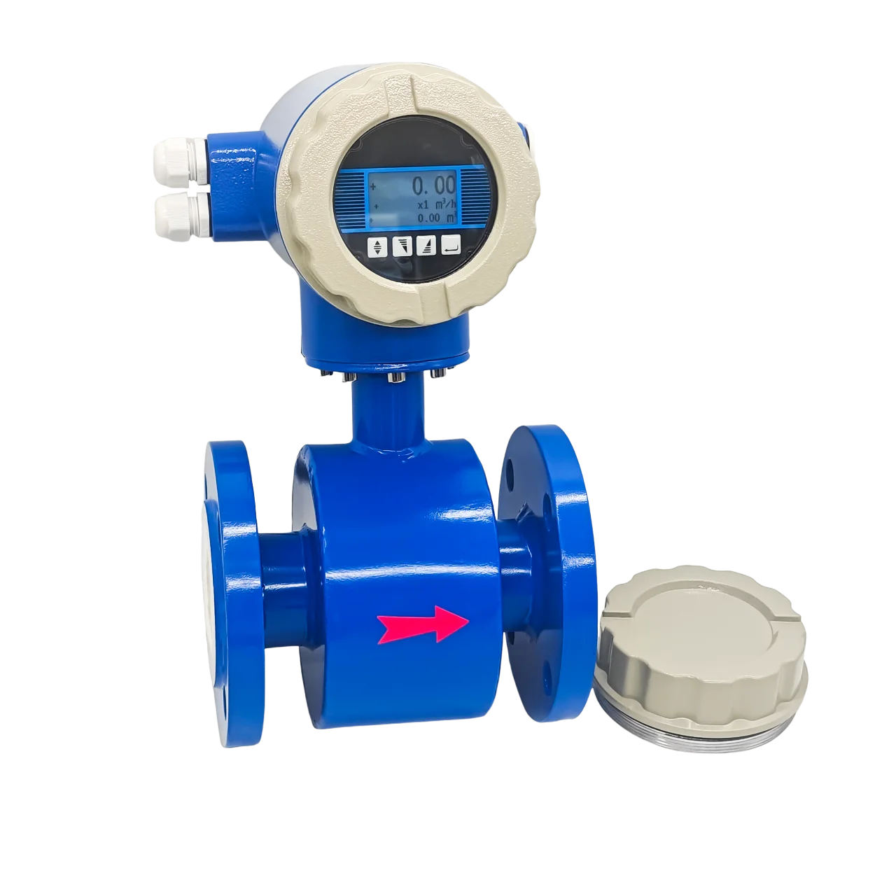 Intelligent Electromagnetic Flowmeter for Sewage Tap Water Mud with Remote Transmission 485 Communication Output