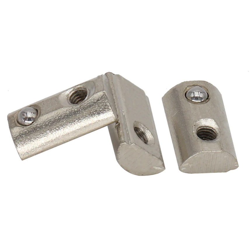 M3 M4 M5 M6 M8 Carbon Steel EU Standard 20 30 40 45 Series Aluminum Profile Elasticity Ball Spring Block Nut