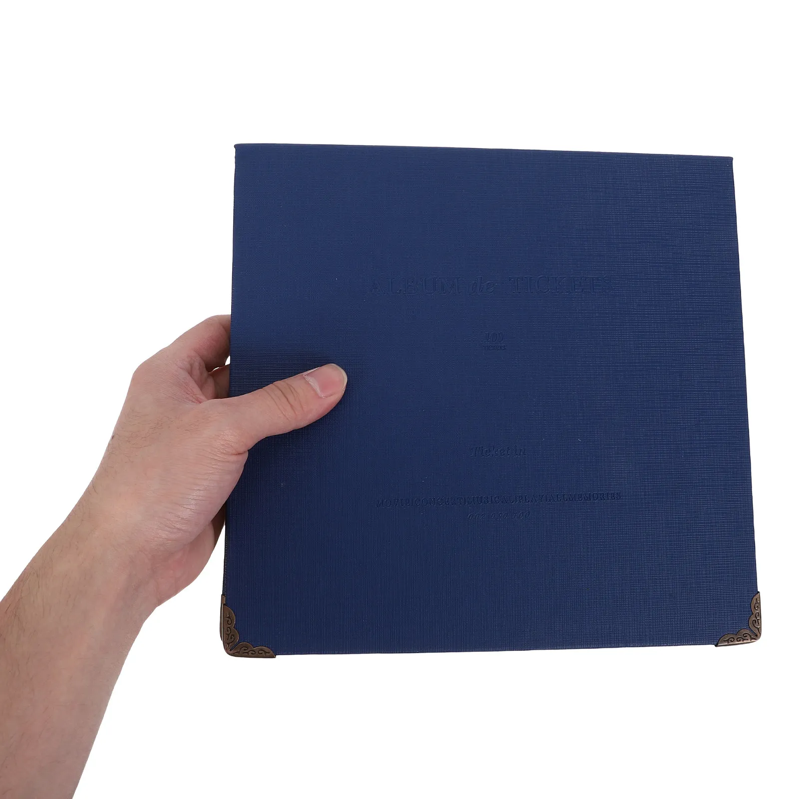 ticket-memory-book-33-page-dark-blue-album-for-movie-concert-train-plane-tickets-stamp-collecting-storage-organizer-travel