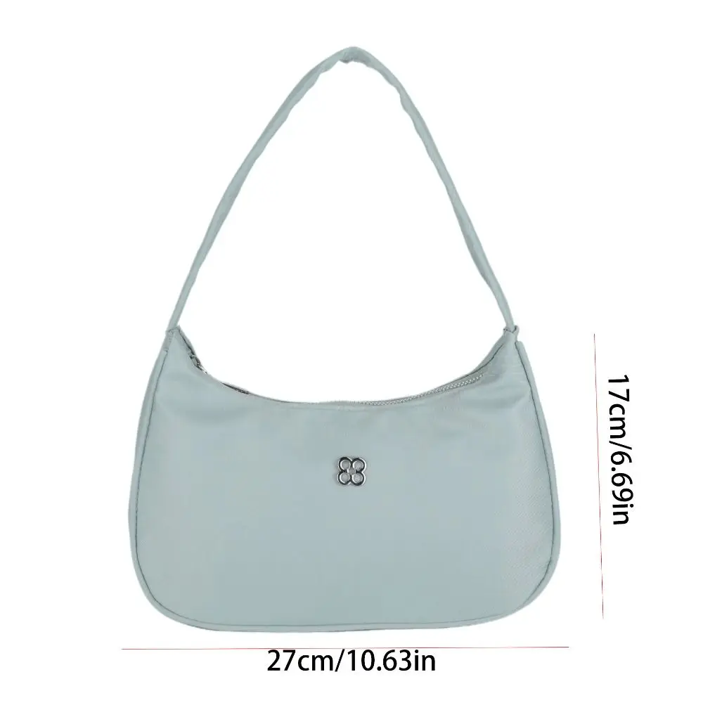 Sac à main portable sous les bras en nylon de style coréen, sac à main pour documents purs, grande capacité, tout match, Oxford, sac de voyage initié au gril