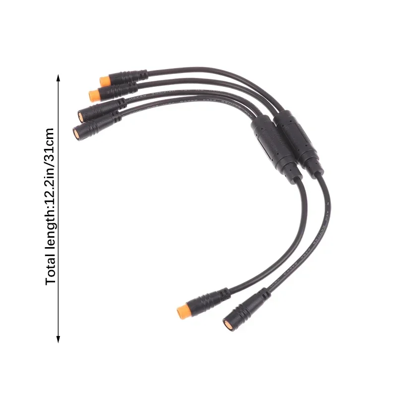 E-الدراجة إشارة الاستشعار مقاوم للماء Y-الفاصل 1T2 3 دبوس موصل الكابلات الاستشعار ل BAFANG سكوتر كهربائي دراجة الحبل أجزاء #5