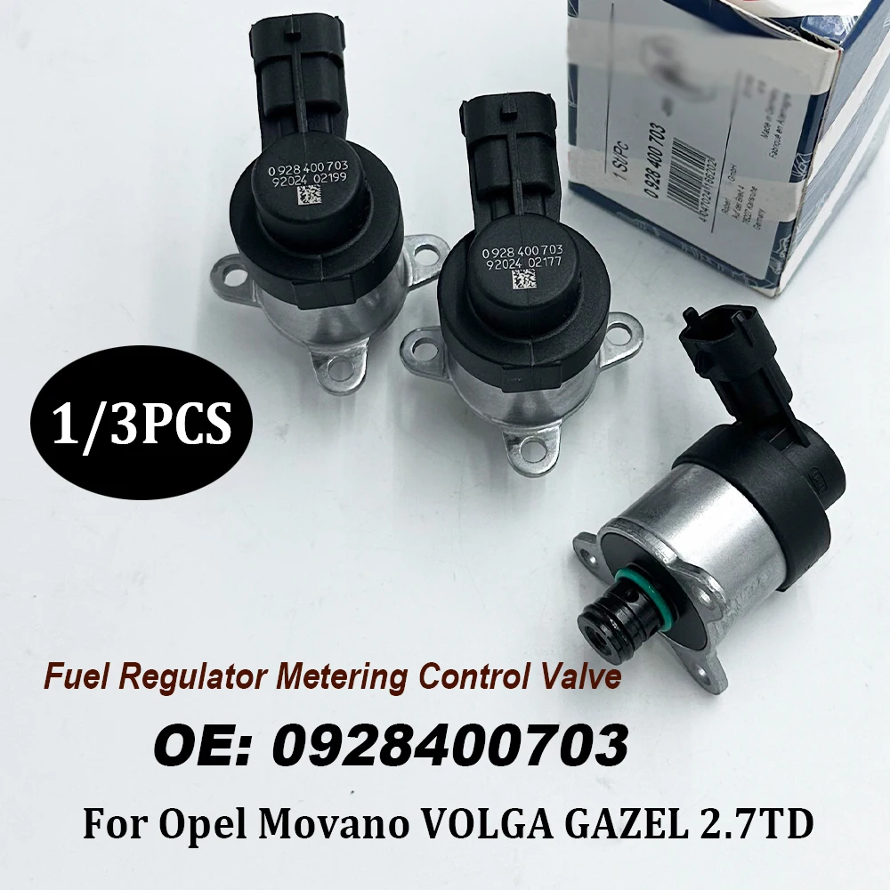 1/3PCS NEW 0928400703 0928400769 Fuel Pump Pressure Regulator Valve For N-issan NV400 Renaultt MASTER III V-AUXHALL / O-PEL