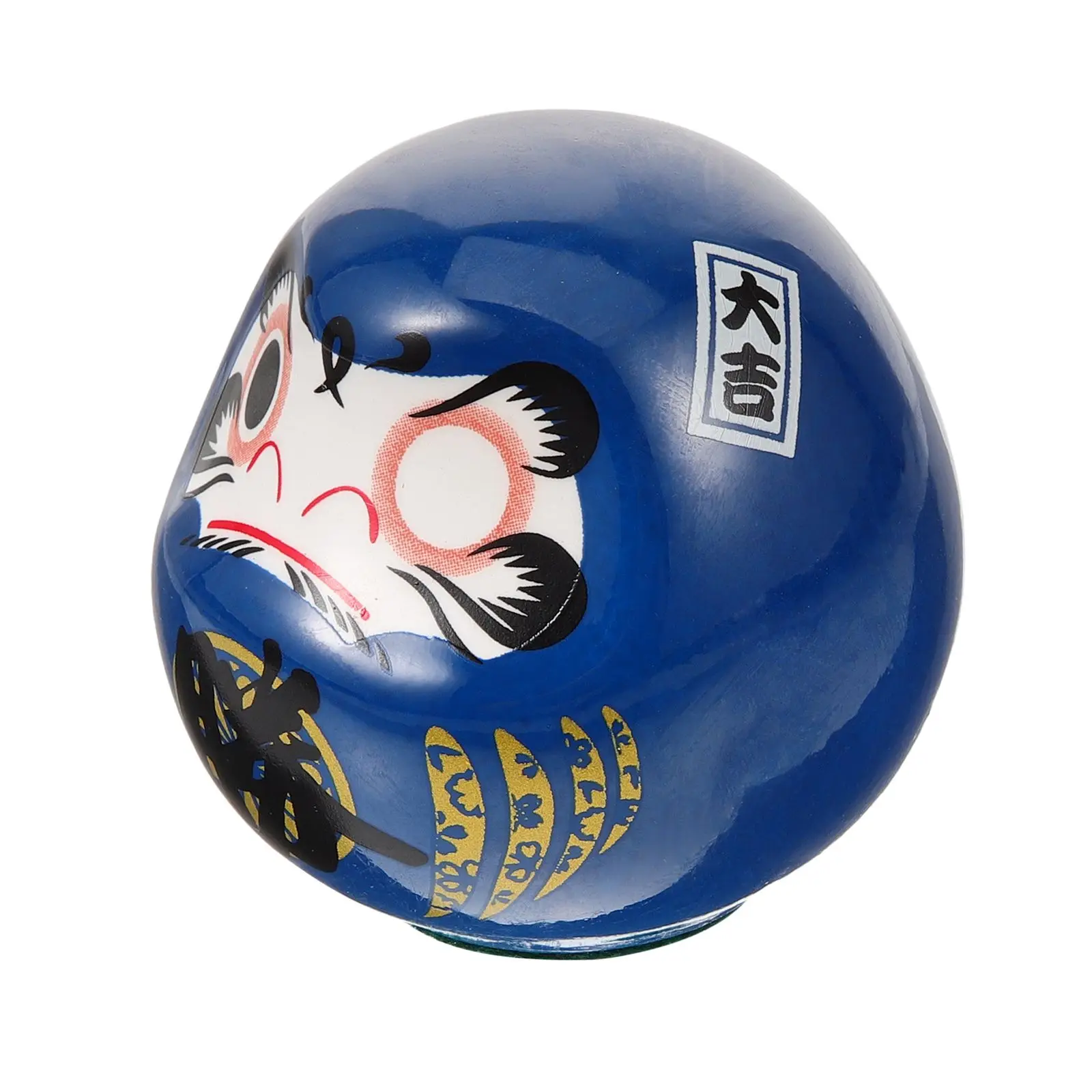 Caida Dharma Reborn Baby Dolls Japanese Daruma Statue Eggs Miniature Ceramics Wealth Man