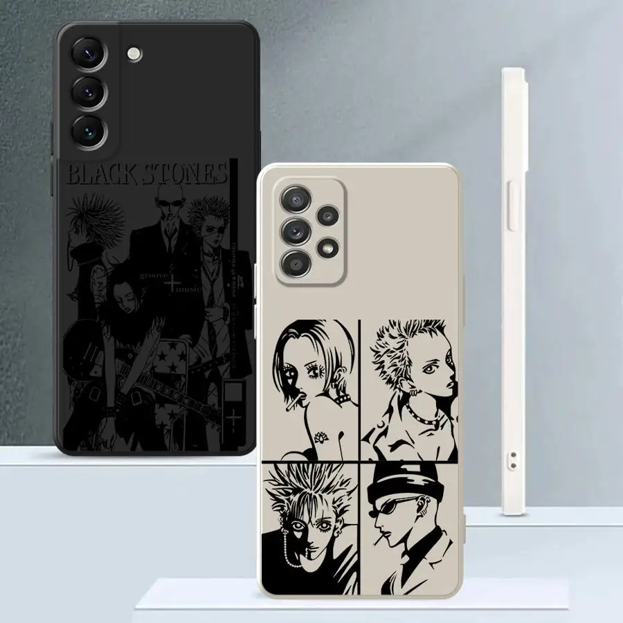Case for Samsung Galaxy A24 A13 A14 A51 A16 A36 A26 A11 A12 A35 A34 A22 A52 A15 Soft Cover Anime Nana Osaki Line Cool 
