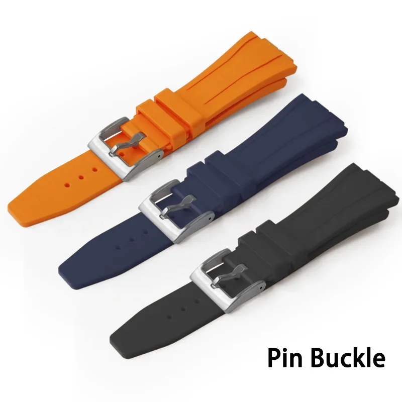 سوار ساعة fluorubber لـ GM ، سوار معصم بديل بإبزيم ، سوار رياضي ، حزام GA-Mod ، GA2110