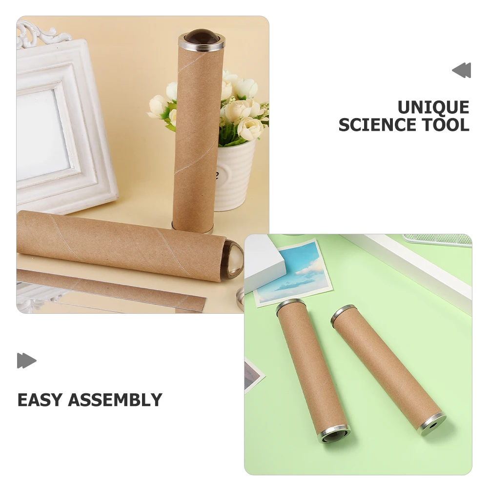 2 قطعة مجموعة تعليمية للأطفال المشكال DIY للأنشطة العلمية اليدوية نمط المشاهد حفلة عيد ميلاد الحسنات