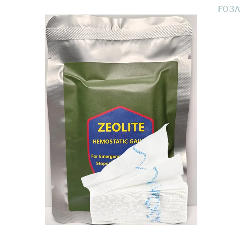 KaCristGauze-Trousse de premiers soins hémostatique, saut d'urgence, traumatisme, Z possède, soluble pour Ifak DulPlayer Aid, plaie médicale, 1 sac