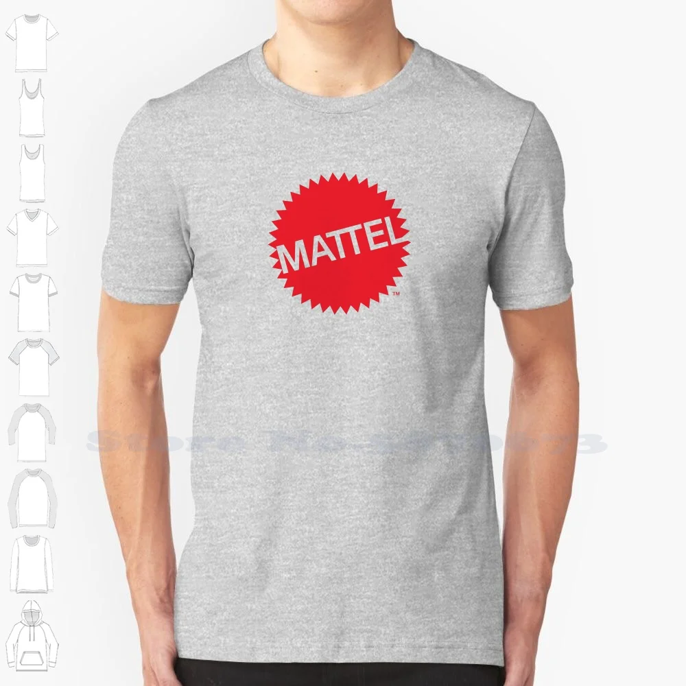 Mattel Logo High-quality T Shirts Fashion T-shirt New 100% Cotton Tee