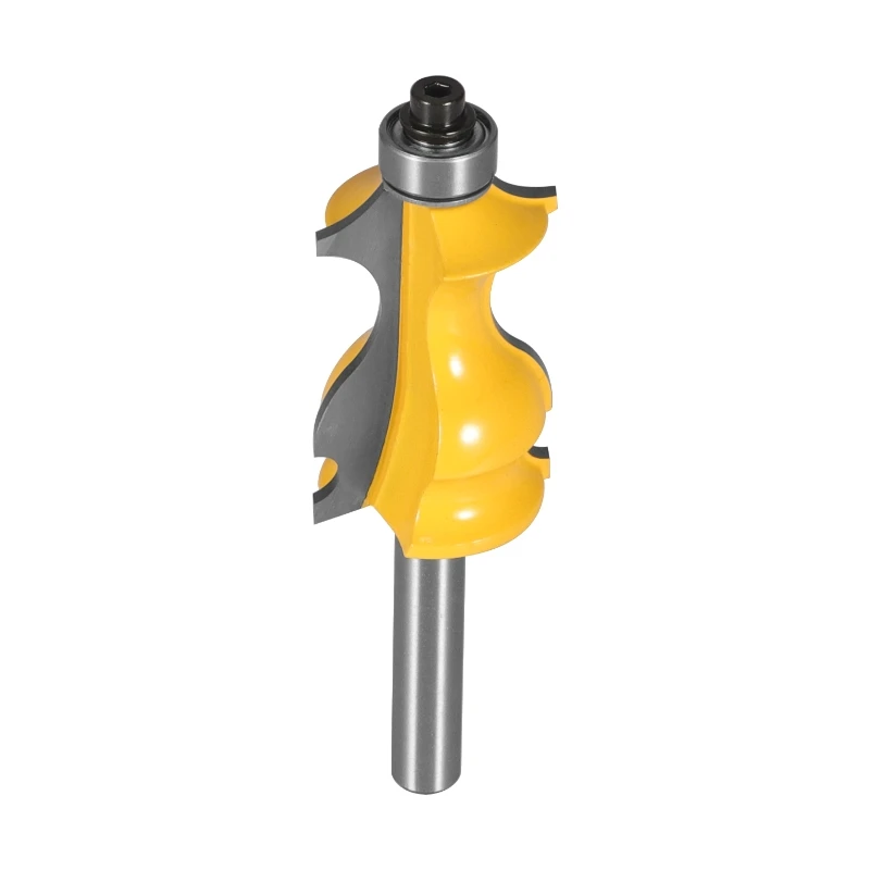 YUSUN 1PC Fish Handrail Bit Router Bit Woodworking Milling Cutter For Wood Bit Carbide Cutters Face Mill End Mill