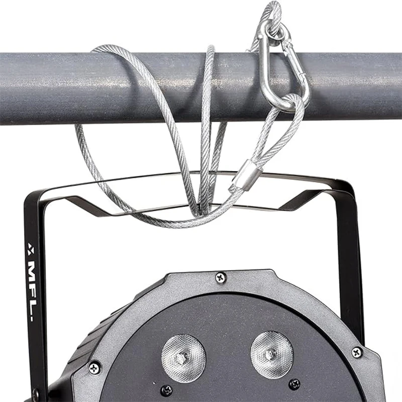 10Pcs/Lot High Quality Silver Cable Safety Steel Lock Wire Safe Rope Locks Led Par Light Duty Quick Release Pin Flexible Thin