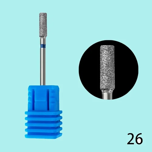 Imagen 2 del producto Brocas para uñas, puntas para taladro, fresas para manicura, lima profesional, limas para uñas, taladro de cerámica, bloque de pulido de uñas