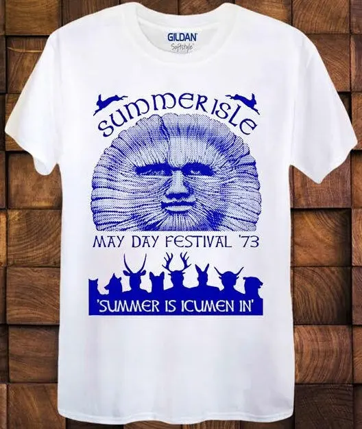 Summerisle Festival May Day T Shirt Wicker Man Men S Ladies Top