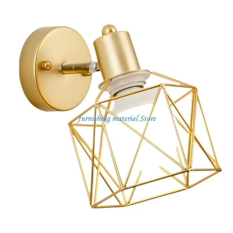 Y5GD Industrial Wall Sconce Light Background Light Bedroom Bedside Lamp Lighting