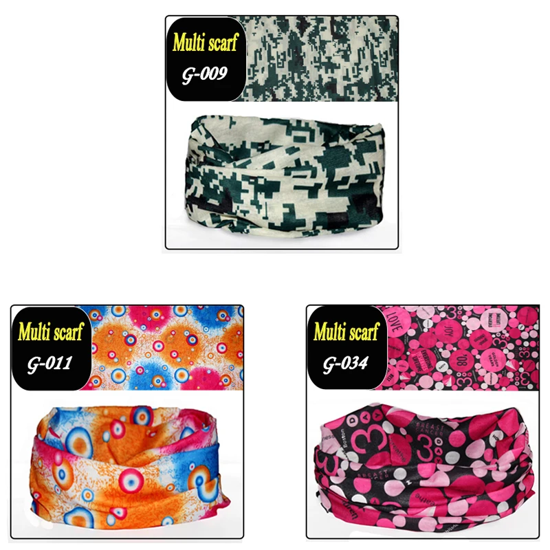 Bandanas sin costuras Para hombre y mujer, diadema Para el cuello, Pasamontañas Para ciclismo, máscara de pesca, escudo facial, bufanda, accesorios Para Bicicletas