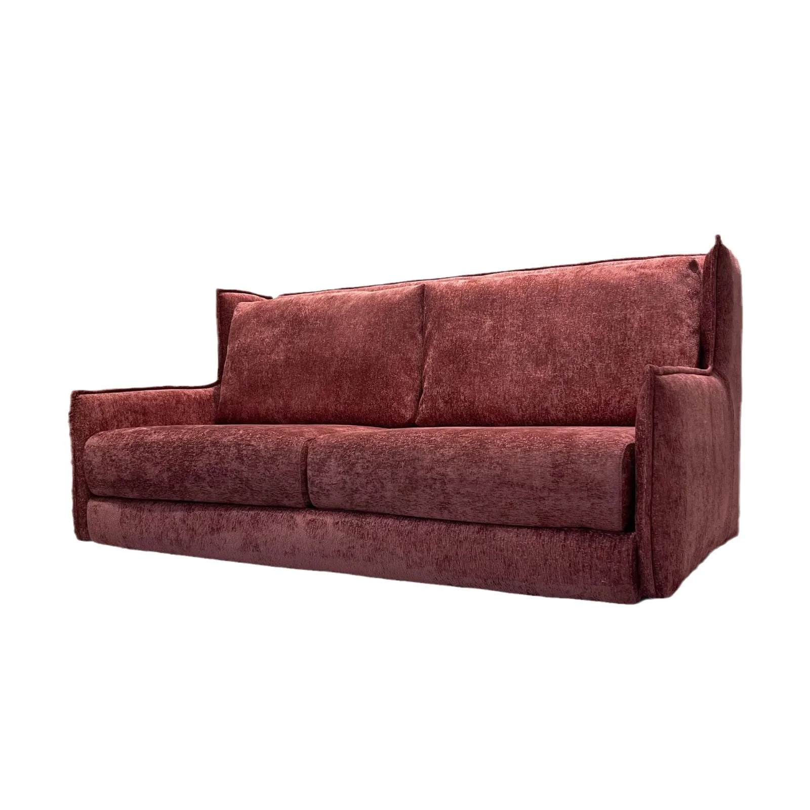 Flip sofa bed Folding dual-purpose apartment Hotel furniture Multifunctional chenille cotton and linen sofa bed with mattress