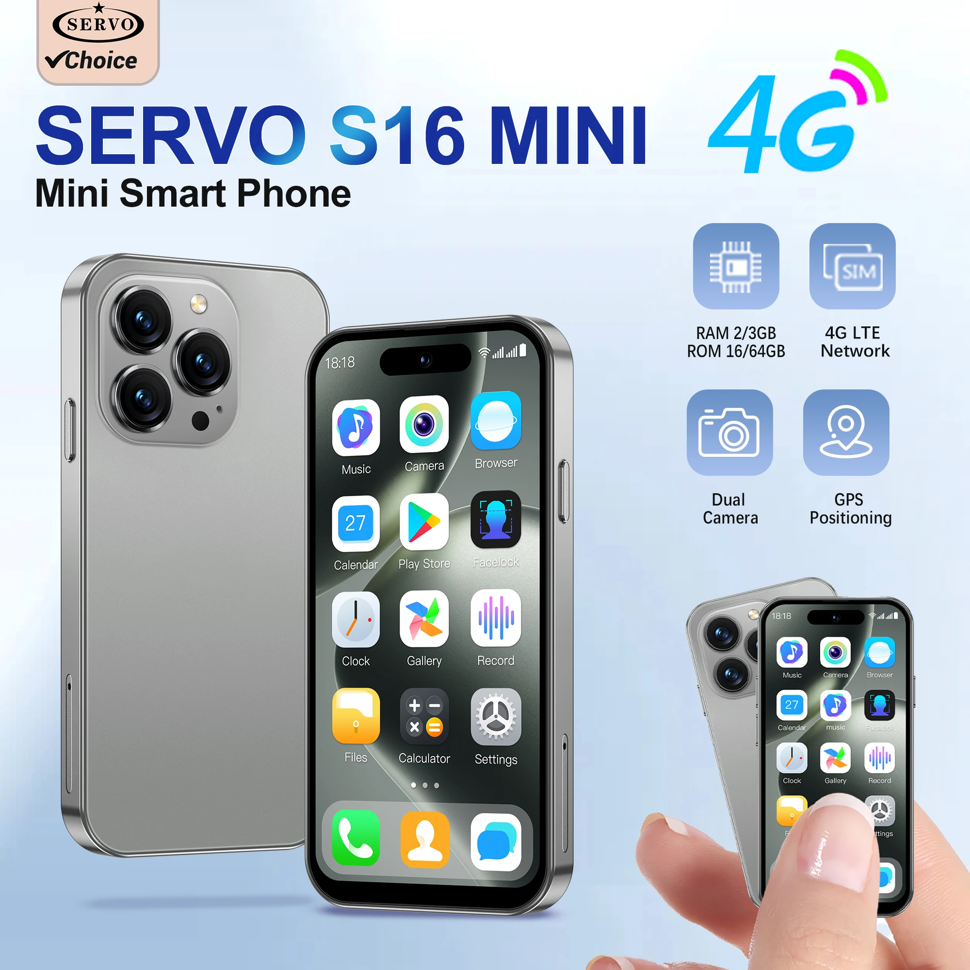 4G MINI Android Smartphone 4.0