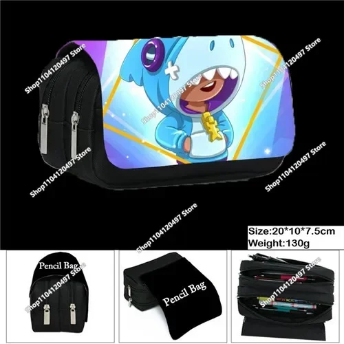 Wilderness Game Cosplay Brawl Stars-rugzakken Waterdichte dagrugzak Lichtgewicht schooltassen Etui