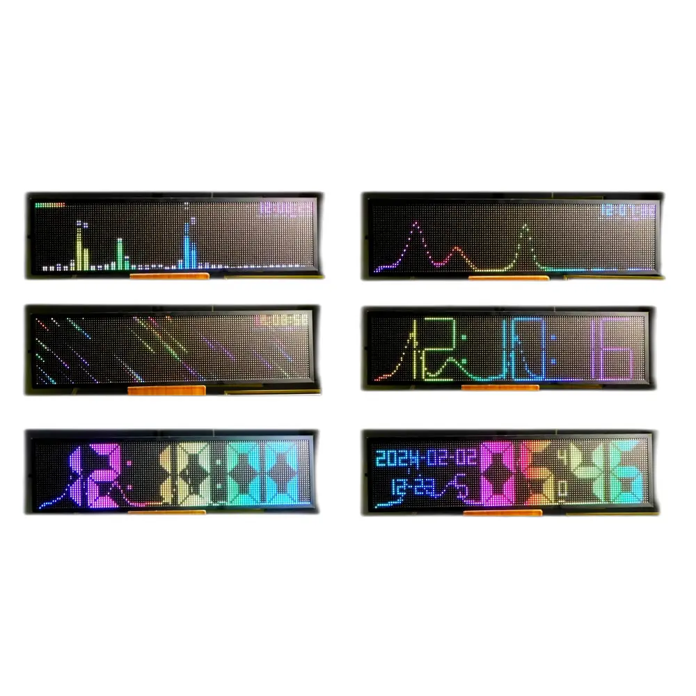 Spectrum Screen, Rhythm Light, Pickup Light, Desktop Decoration, Internet Dlock, Anchor Atmosphere Artifact
