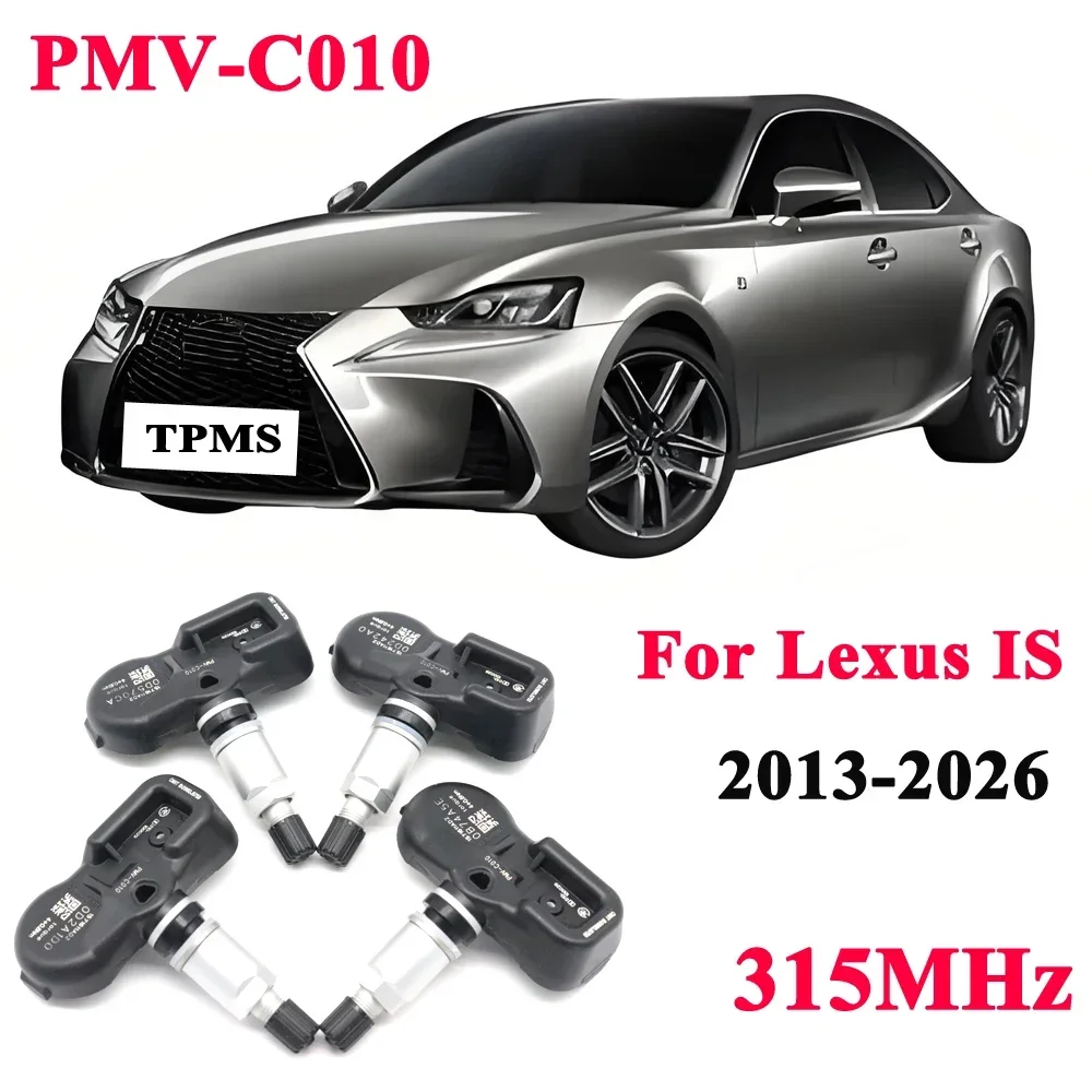 TPMS PMV-C010 42607-06020 Sensor de Monitor de presión de neumáticos de coche para Toyota Avalon Corolla Prius Yaris Lexus ES300h NX200t 315MHZ