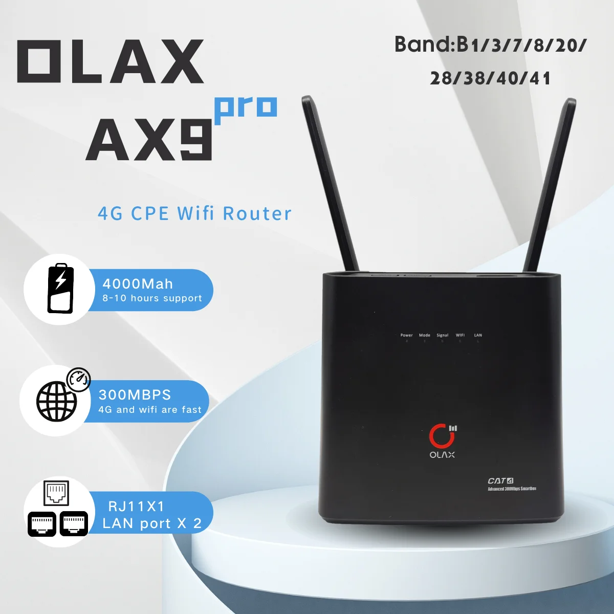 Olax Ax9 Pro Lte Un…