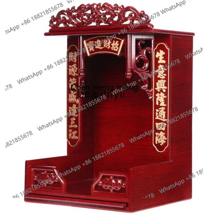 Altar do santuário de Buda pendurado Guanyin Bodhisattva adoração suporte do santuário armário de parede moderno e minimalista altarfh h