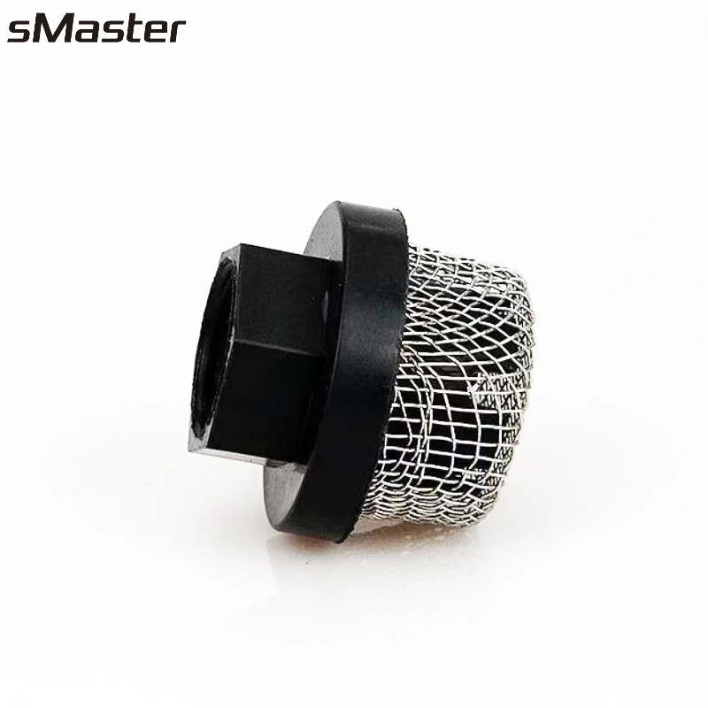 

sMaster 5pcs 235004 Airless Spray Suction Strainer 700-805 3/4" Inch UNF Nylon Cap Inlet Screen for 395 440 Suction Pipe