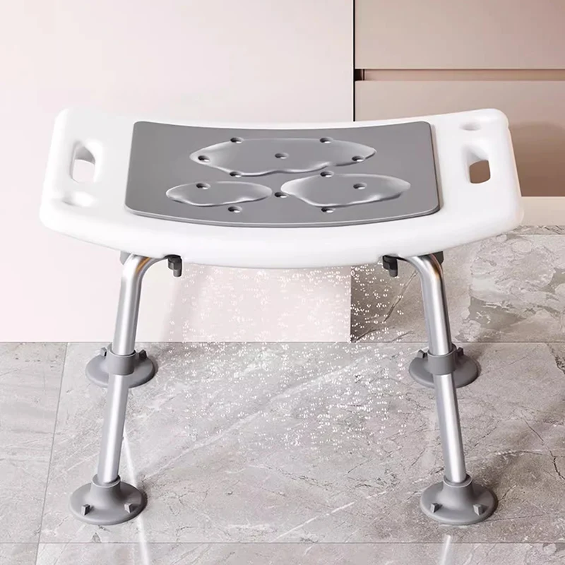 

Telescopic Shower Stool Portable Elderly Medical Metal Disabled Bathroom Chair Small Space Saving Cabeceros Bathroom Furniture