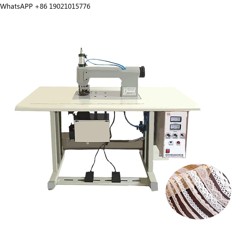 

Ultrasonic lace machine seamless sealing bonding machine curtain tablecloth curtain emboing sewing machine