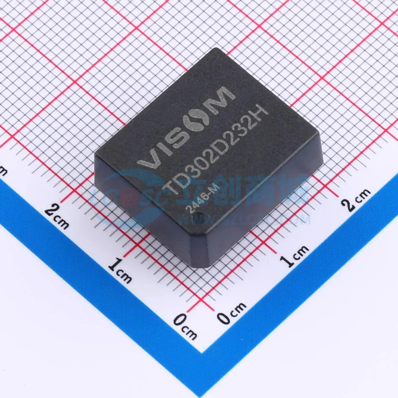 2pcs TD302D232H DIP-11 115.2Kbps 3.15V 3.45V isolated RS232 Serial Communication Module for Smart Home System