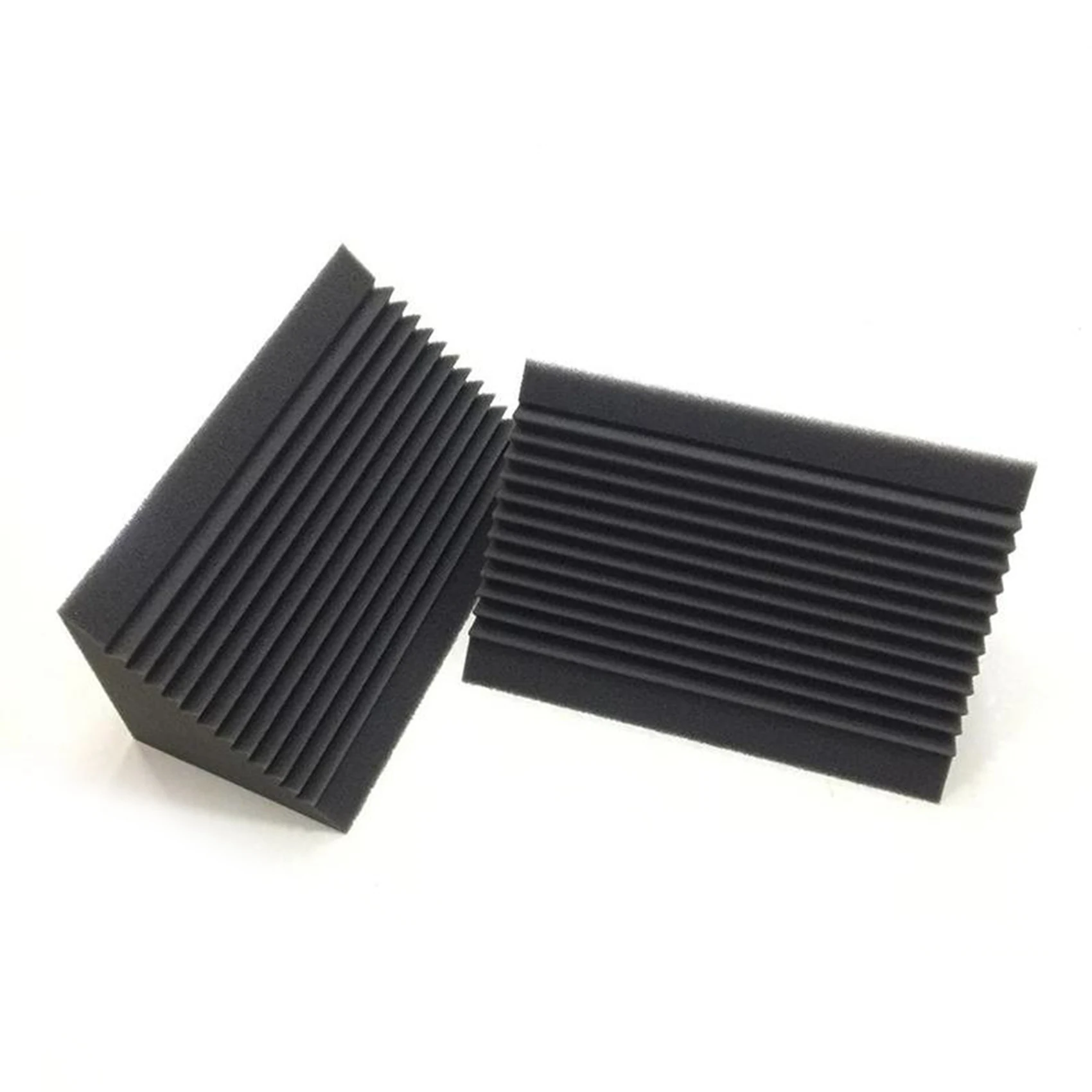 

Акустическая пена ABVH-12 PCS, угольно-черная, для звукопоглощения, звукоизоляции студий, угловая, 12 x 12 x 24 см