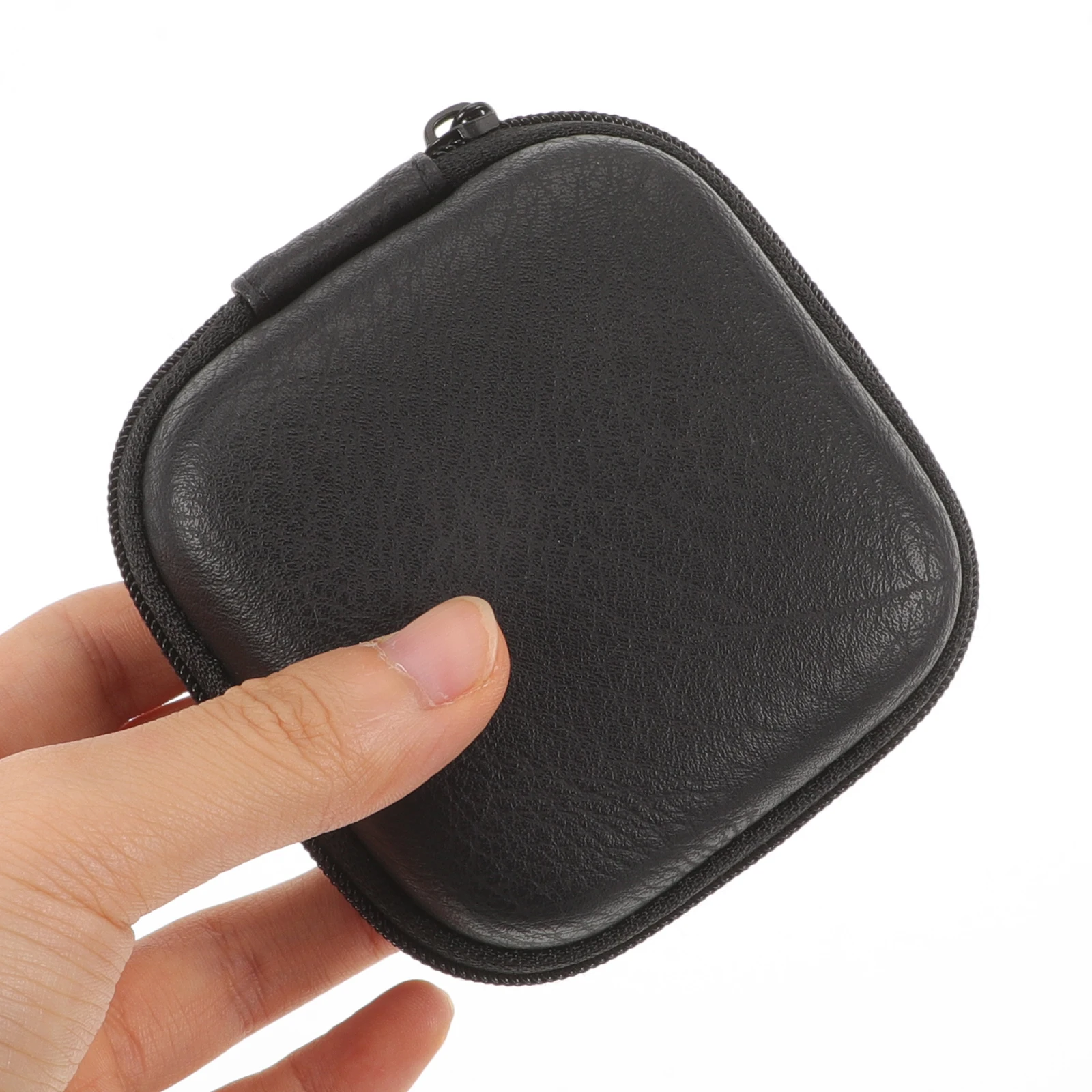 

Soft Pu Earbuds Multi-Layer Travel Cord Case Large Capacity For Earphones Cables Accessories Electronics Organizer Bag