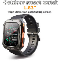 Smart Watch For Cubot KingKong Mini 2 Sony  XA2 Men 1.83 Inch Bluetooth-compatible Music Call Outdoor Sports Fitness Smartwatch