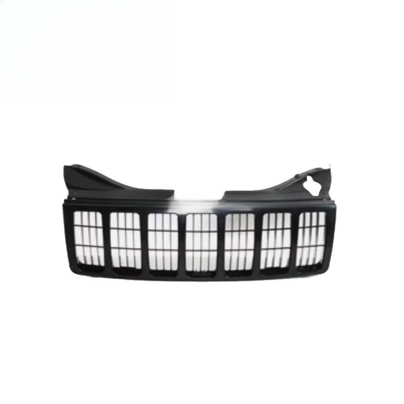 New Plastic Grille Assembly Black Shell and Insert for 2005-2007 for Grand Cherokee 5JF94ZZZAE
