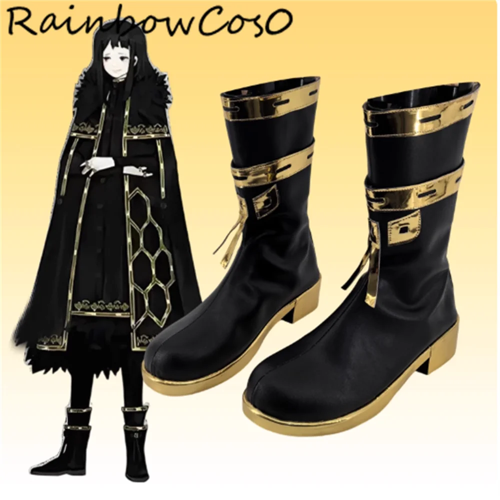 

Zena Jenna Library of Ruina Cosplay Shoes Boots Game Anime Party Halloween RainbowCos0 W5478