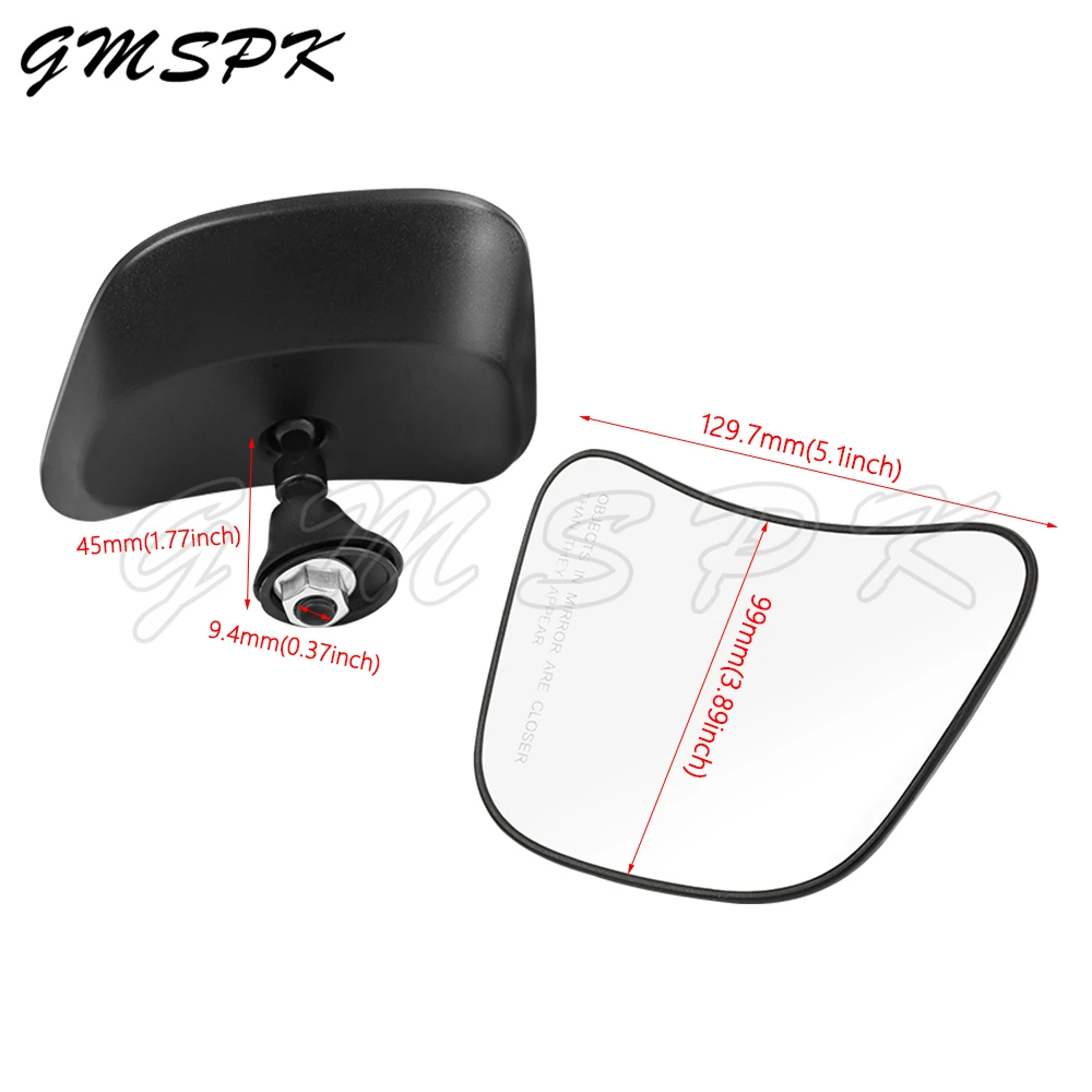 Lewy Prawy Wewnętrzny Owiewka Motocyklowa Mocowanie Boczne Lusterko Wsteczne Pasuje do Harley CVO Street Glide FLHXSE 2023-25 FLHX 2024-25