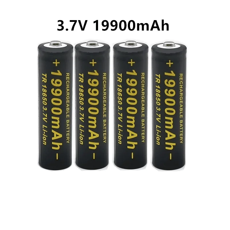 100% High Quality And Large Capacity 3.7 V 18650 19900mAh   Batteries Li-ion Lithium Battery for Flashlight