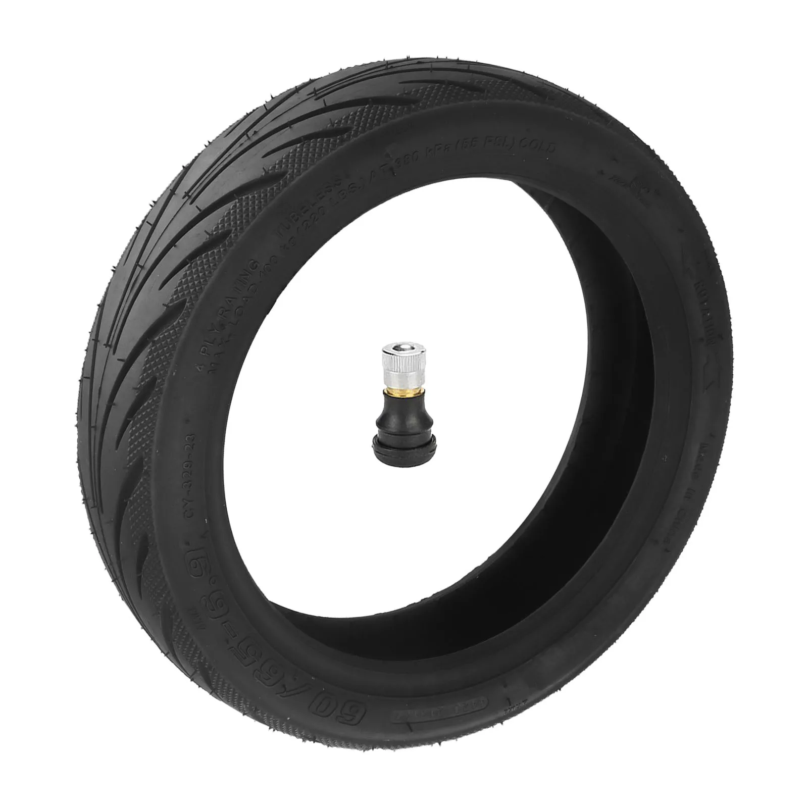 

Experience Enhanced Stability with the 10 Inch Selfrepair Tubeless Tyre for Ninebot MaxG2 G65 Electric Scooter