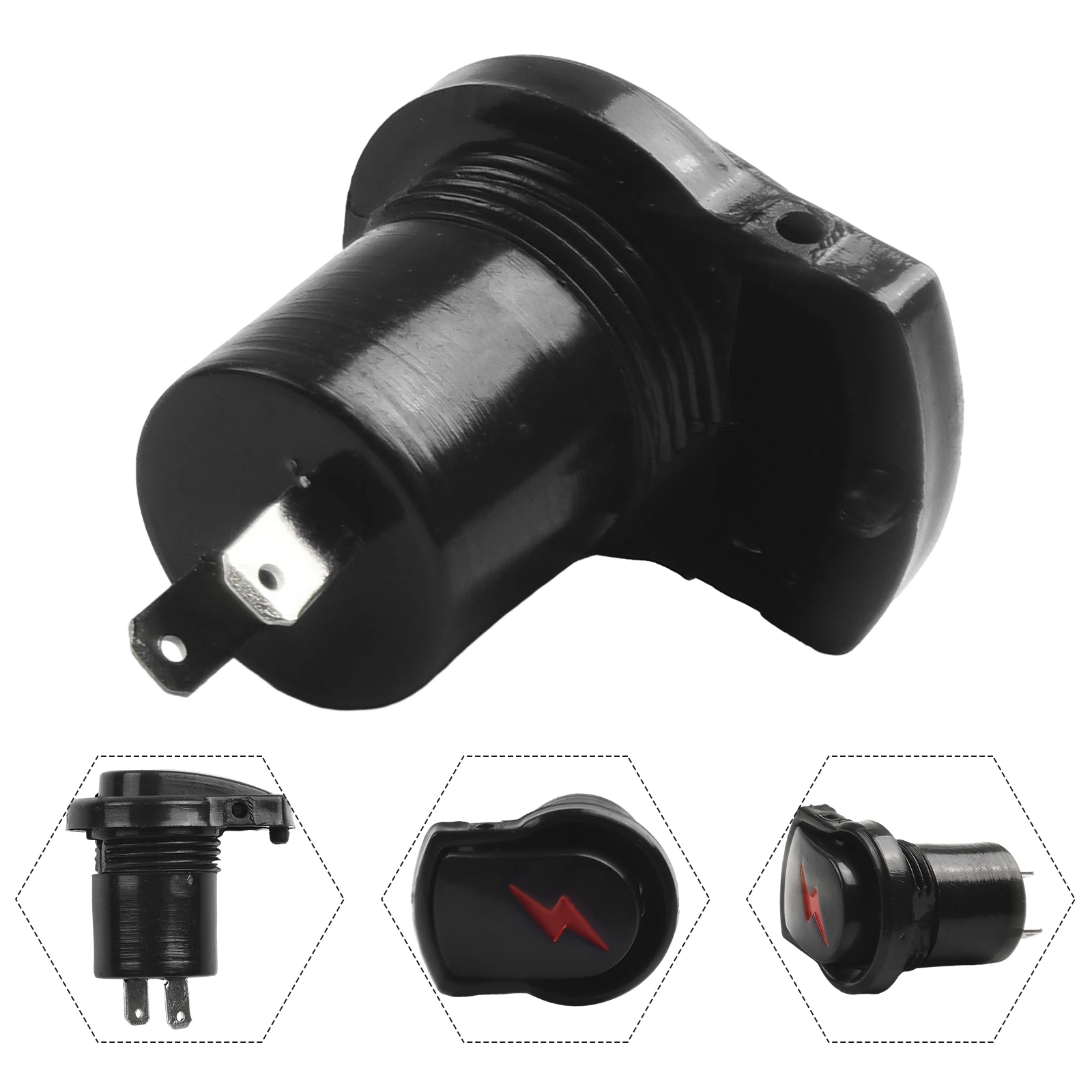 Practical Ignition Button Cooking Equipment Ignition Switch Reliable BBQ Grill Diy Part Center Easy To Replace