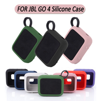 Case Cover For JBL Go 4 Speaker Travel Carrying Case with Wrist Strap Portable Bluetooth Speaker Box Protective Cover Accessory