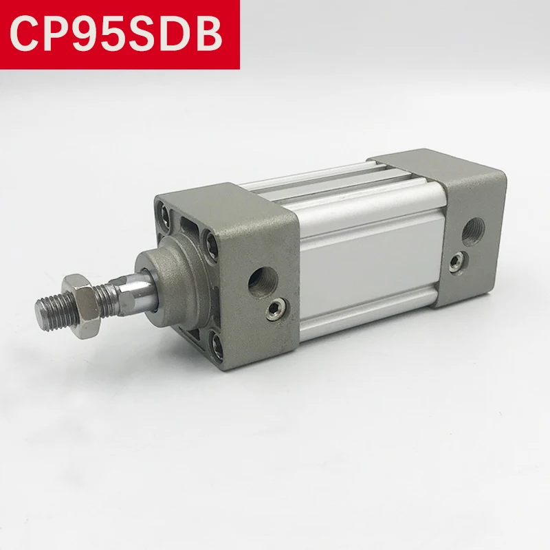 

CP95SDB32/40/50 Air Standard Pneumatic Cylinders Piston Double Acting 25/50/100/125/150/200/300/400/500/1000 Stroke