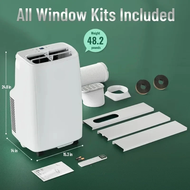 Портативные кондиционеры воздуха, охлаждающий осушитель, режим вентилятора, подходит для компактных помещений