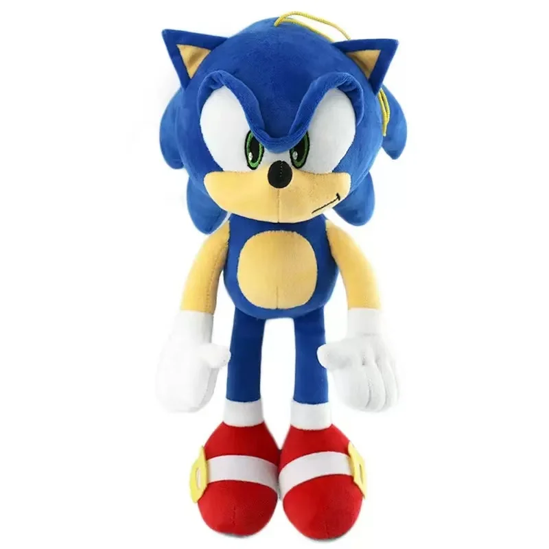 

Hot 30CM High Quality Sonic Plush Toy Hedgehog Knuckles Tails Cute Cartoon Soft Stuffed Doll Birthday Gift for Children