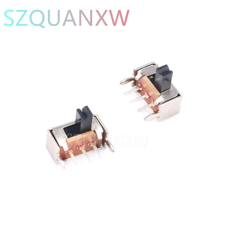 50Pcs SK12D07VG3 SK12D07 VG2/3/4/5/6 Toggle Switch 3PIN 1P2T Slide Switch Handle High 3mm 1P2T Lever Type switch SS12D07G5 3PIN