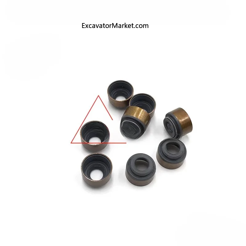 Excavator Spare Cummins a2300 engine valve oil seal forklift a2300 valve oil seal rubber particle gasket excavator accessories