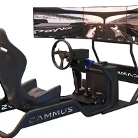 CAMMUS Car Driving Simulation Cockpit Racing Simulator Stand Chair Steering Wheel Gaming Direct Drive for PC