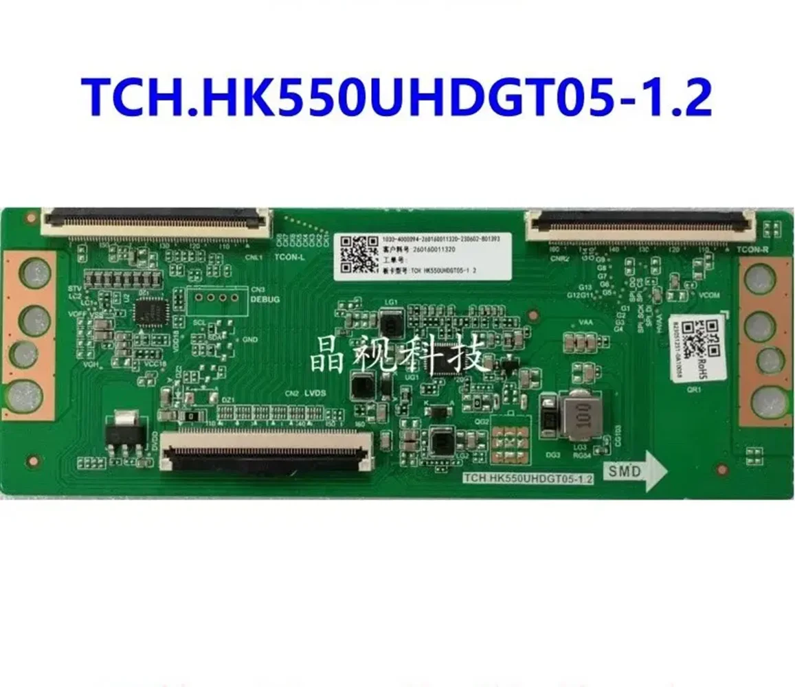 

TCH.HK550UHDGT05-1.2 is suitable for 55-inch LCD TV logic board