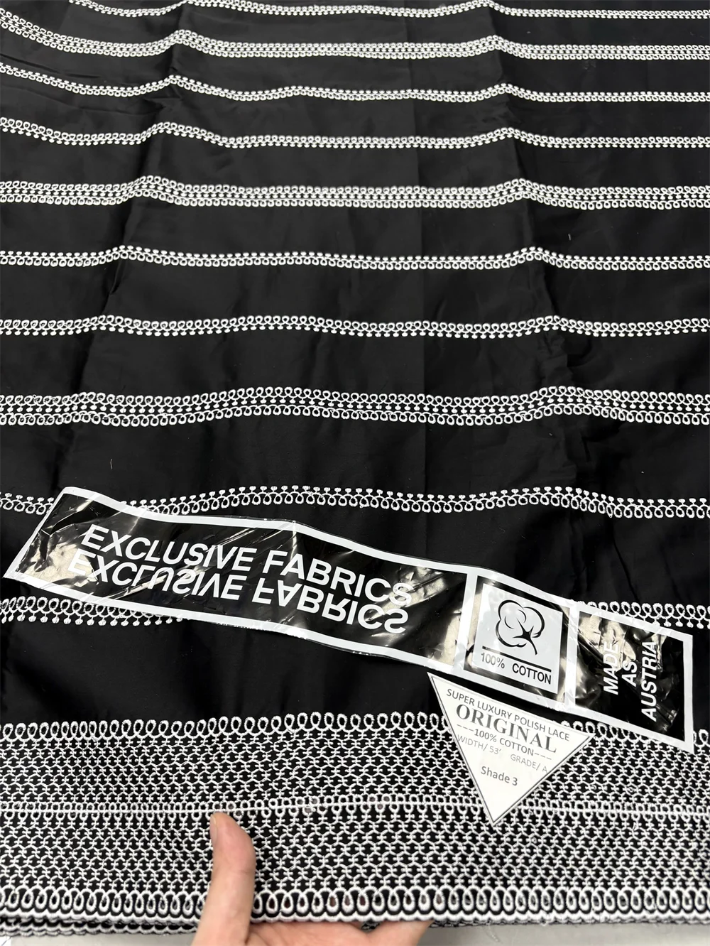 

Soft 100% Cotton Men Lace For Men and Women Polished African Voile Fabric High Quality 5 Yards Nigerian Dubai Couple Swiss Wear